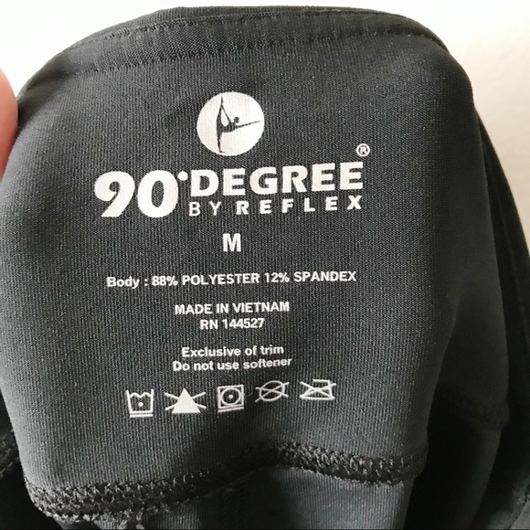 TWO PAIRS 90 Degree by Reflex Athletic Leggings M - Picture 10 of 12